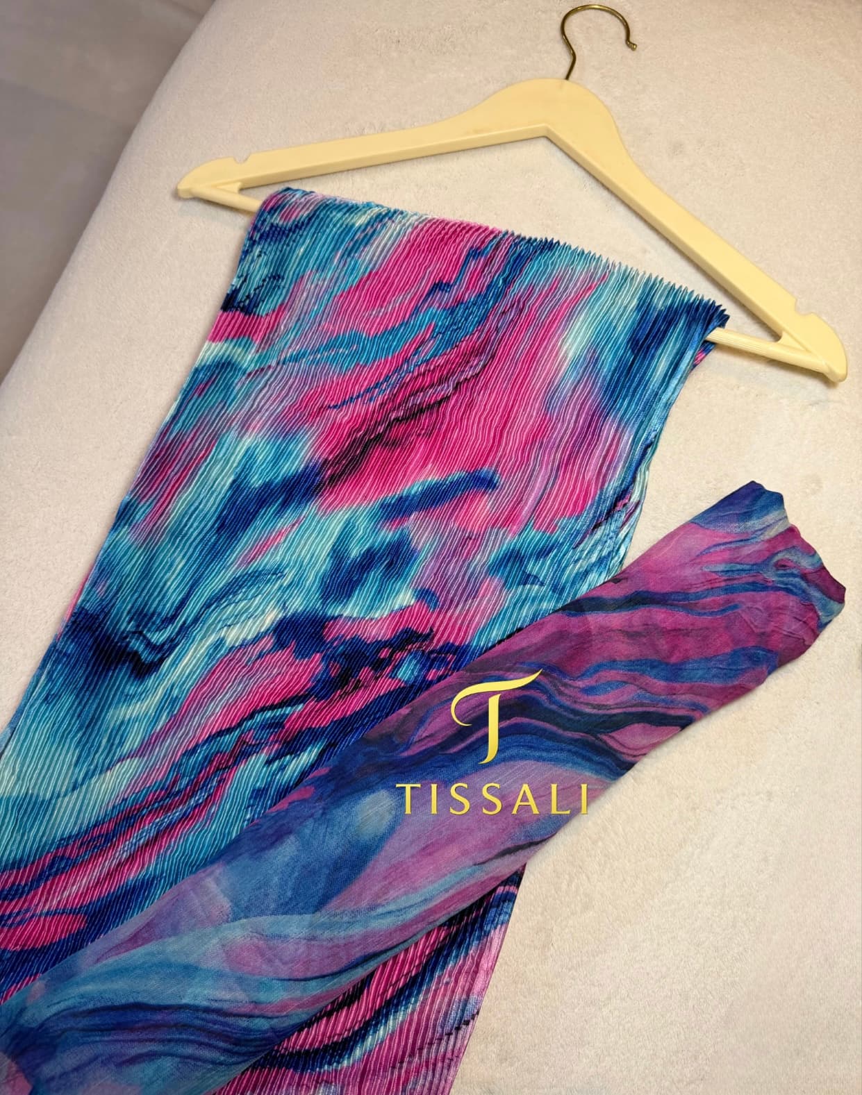 Micro plissé avec voile